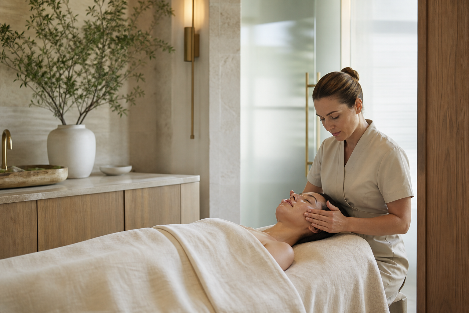 Professional facial treatment and personalized skincare at a facial spa in Beaverton, Oregon